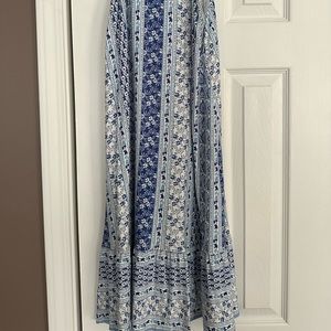 Blue/ white Lift dress